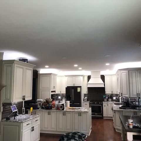 New kitchen with new lights