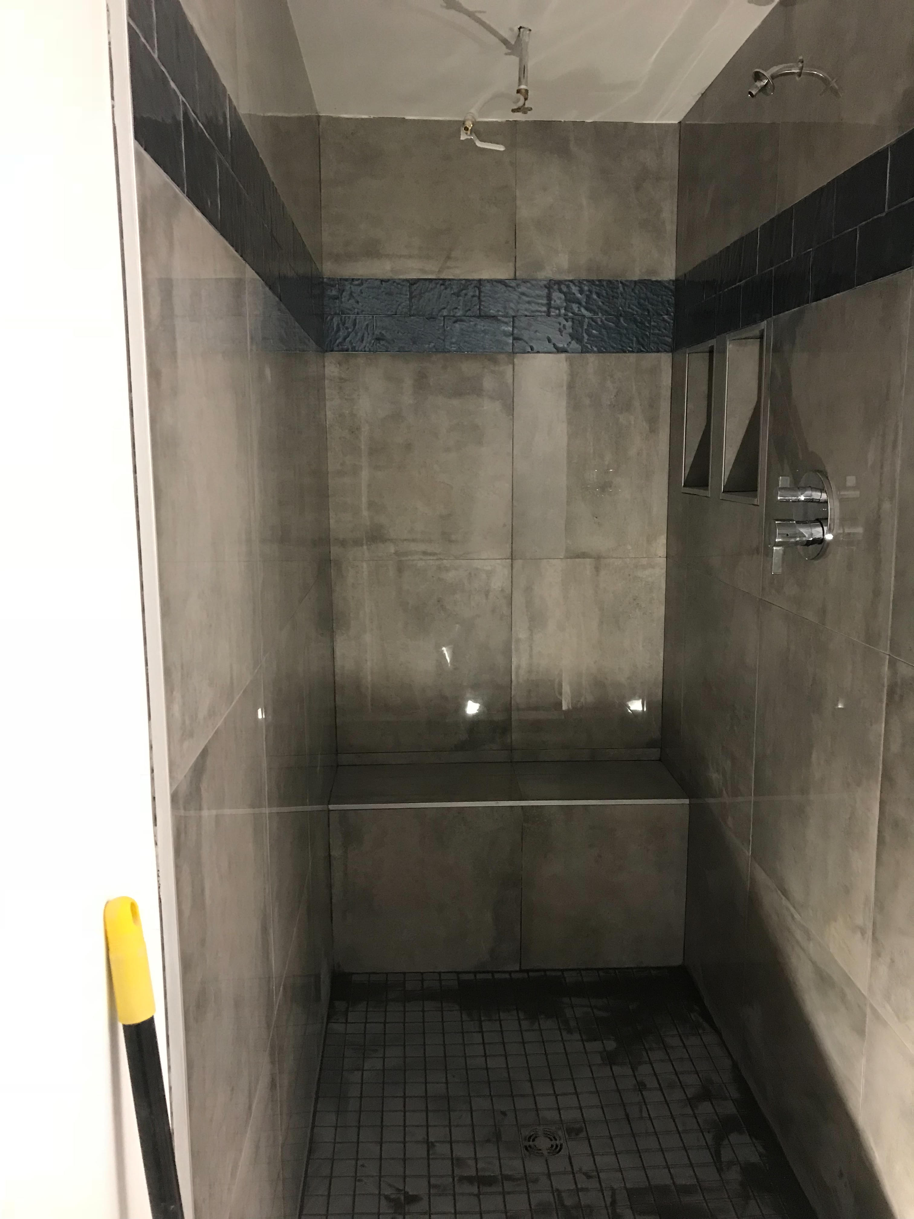 Small luxurious shower