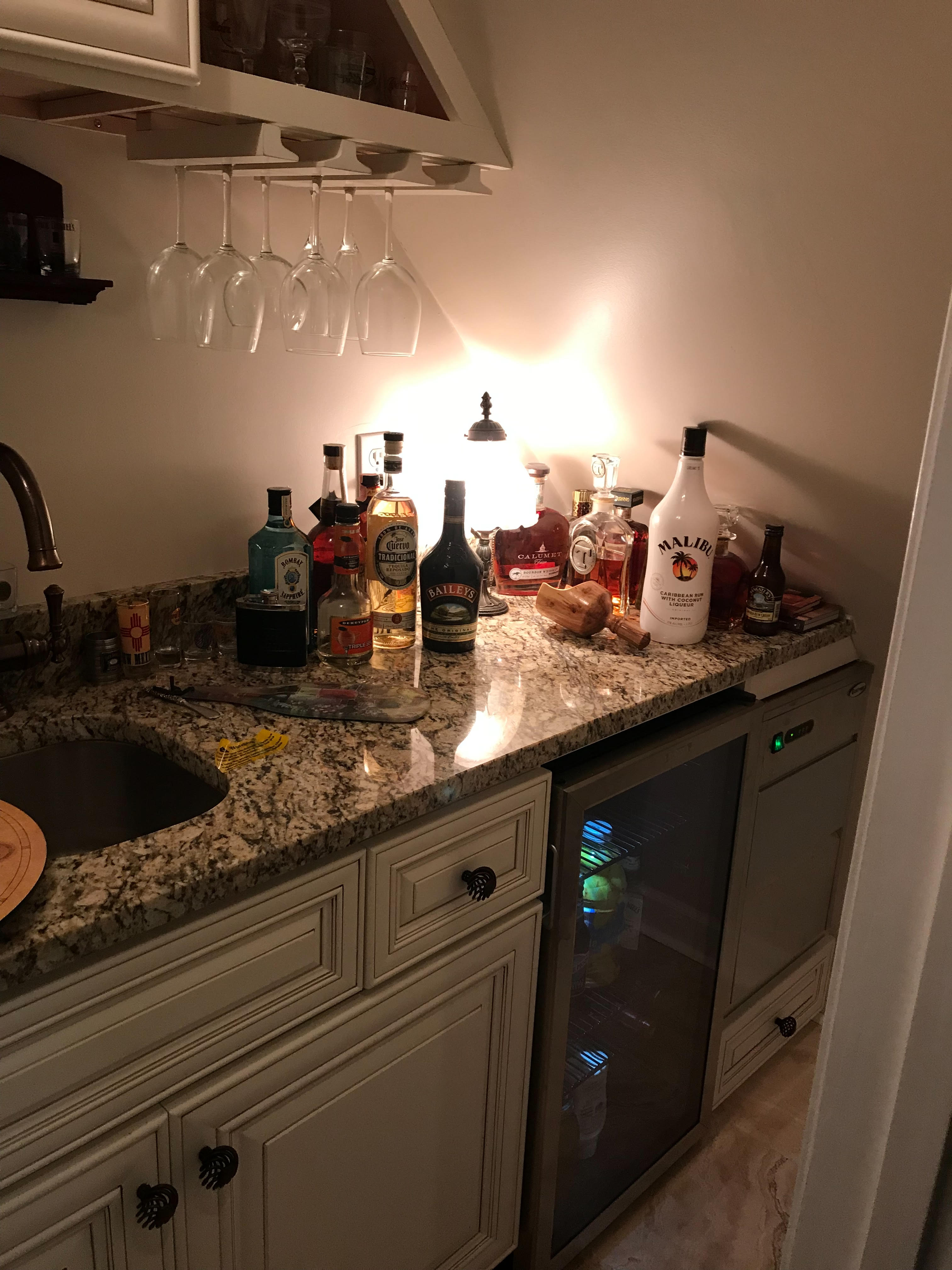 New bar remodel in house